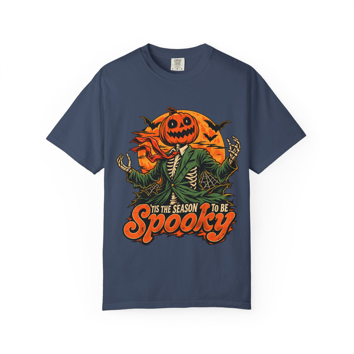 Spooky Season Unisex Garment-Dyed T-shirt image