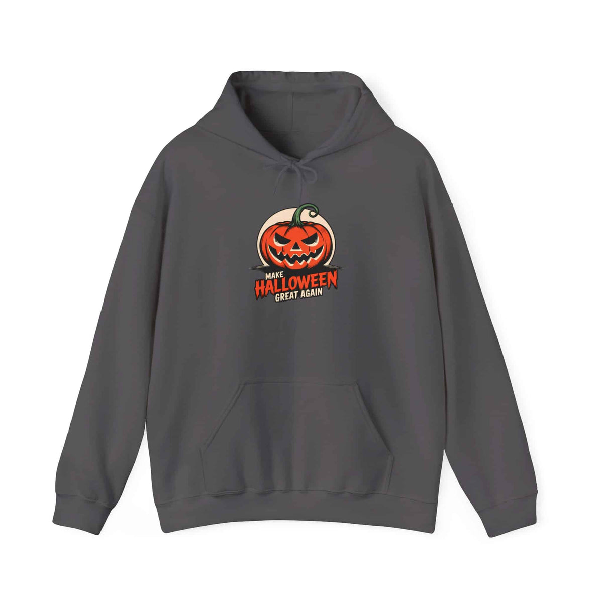 Make Halloween Great Again Hooded Sweatshirt - L, Charcoal image