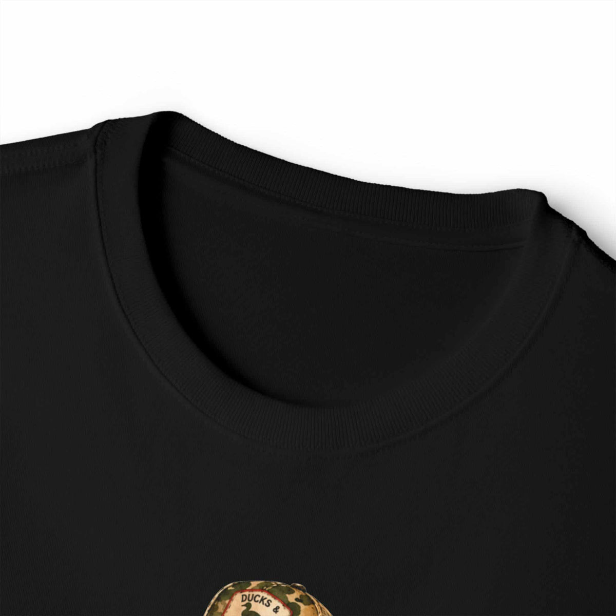 Hunting Season Spooky Camo Mallards Unisex Oversized Boxy Tee image 1