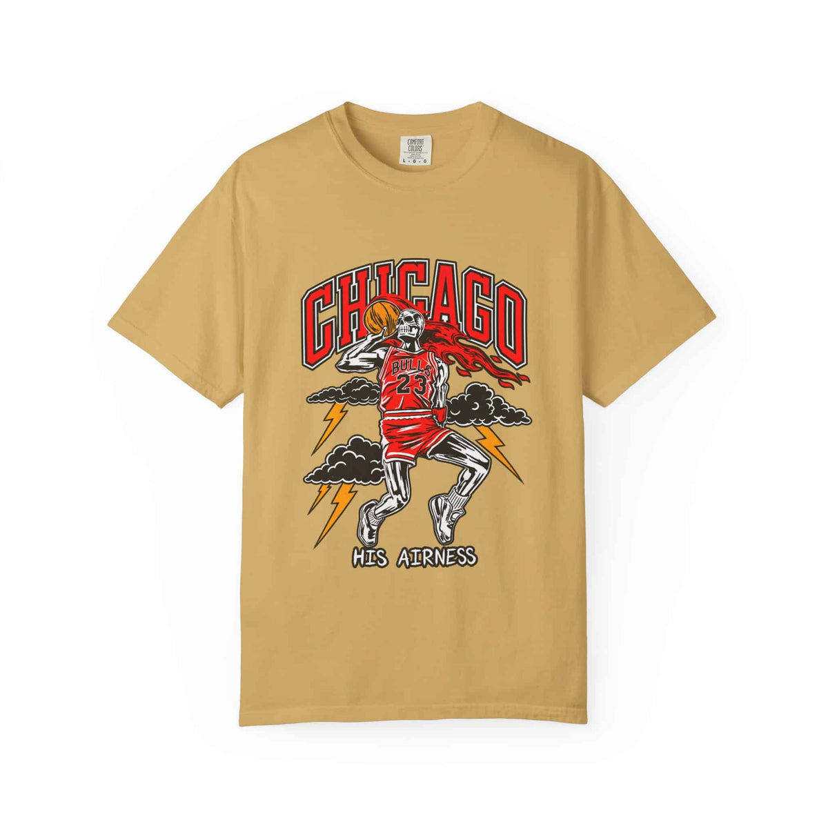 Graphic Print  Unisex Garment-Dyed T-shirt - POD0038 image