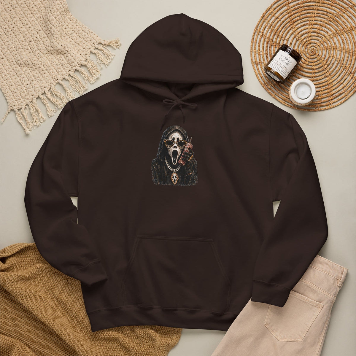 Halloween Ghostface Hooded Sweatshirt image 32