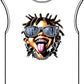 Diamond Drip Unisex Garment-Dyed Muscle Tee image 4