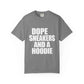 Graphic Print  Unisex Garment-Dyed T-shirt - POD0036 image