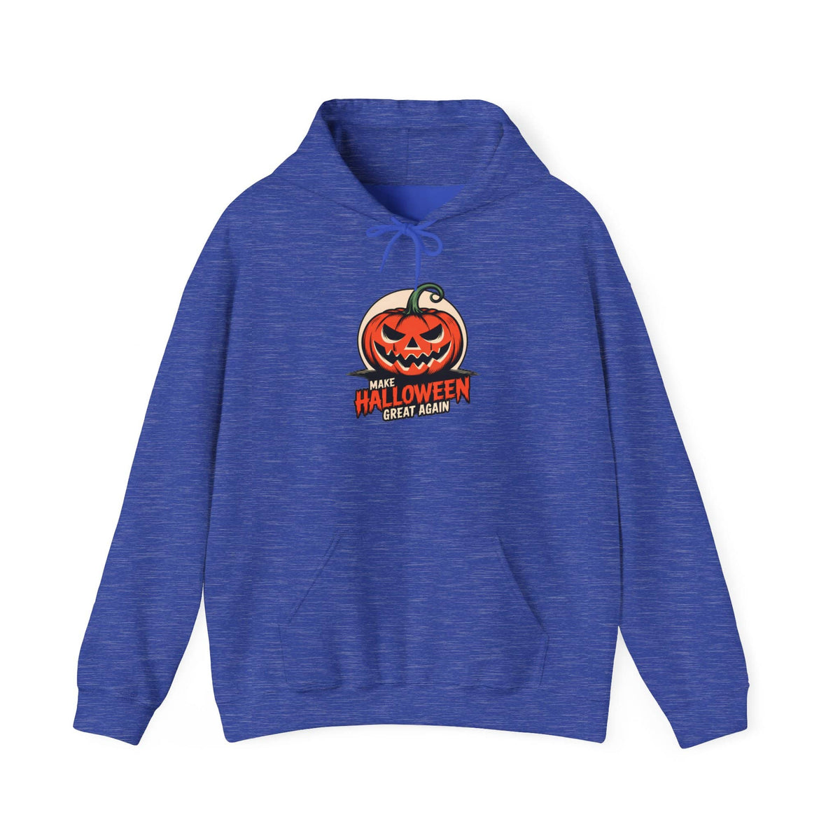 Make Halloween Great Again Hooded Sweatshirt - L, Heather Sport Royal image