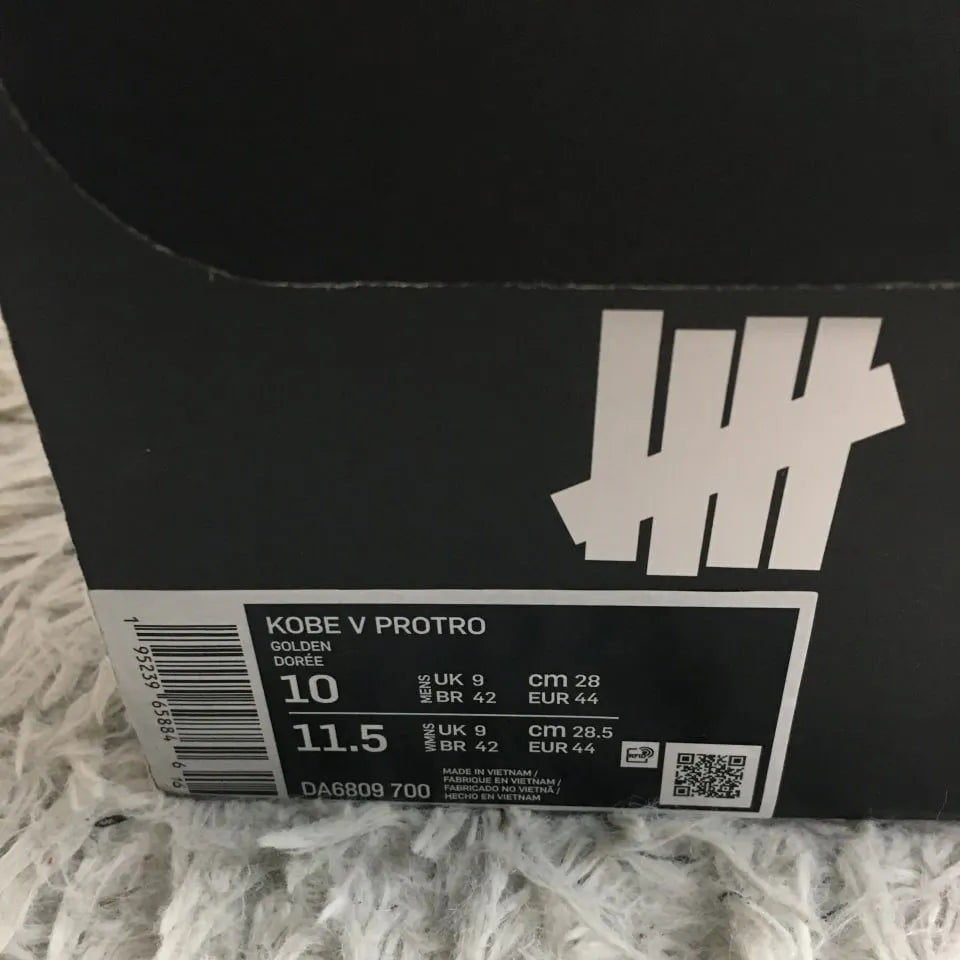 Undefeated x Kobe 5 Protro Hall of Fame Shoes Sneakers – nk0004411 image 14