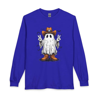 Howdy Ghost Long Sleeve T-Shirt image 8