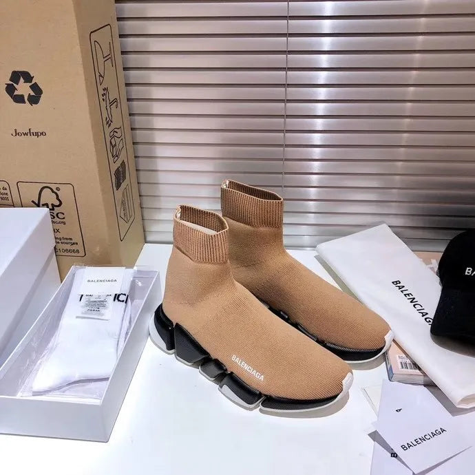 BLCG Speed 2.0 Recycled Knit Beige White Black Shoes Sneakers - bl0000012 image 3