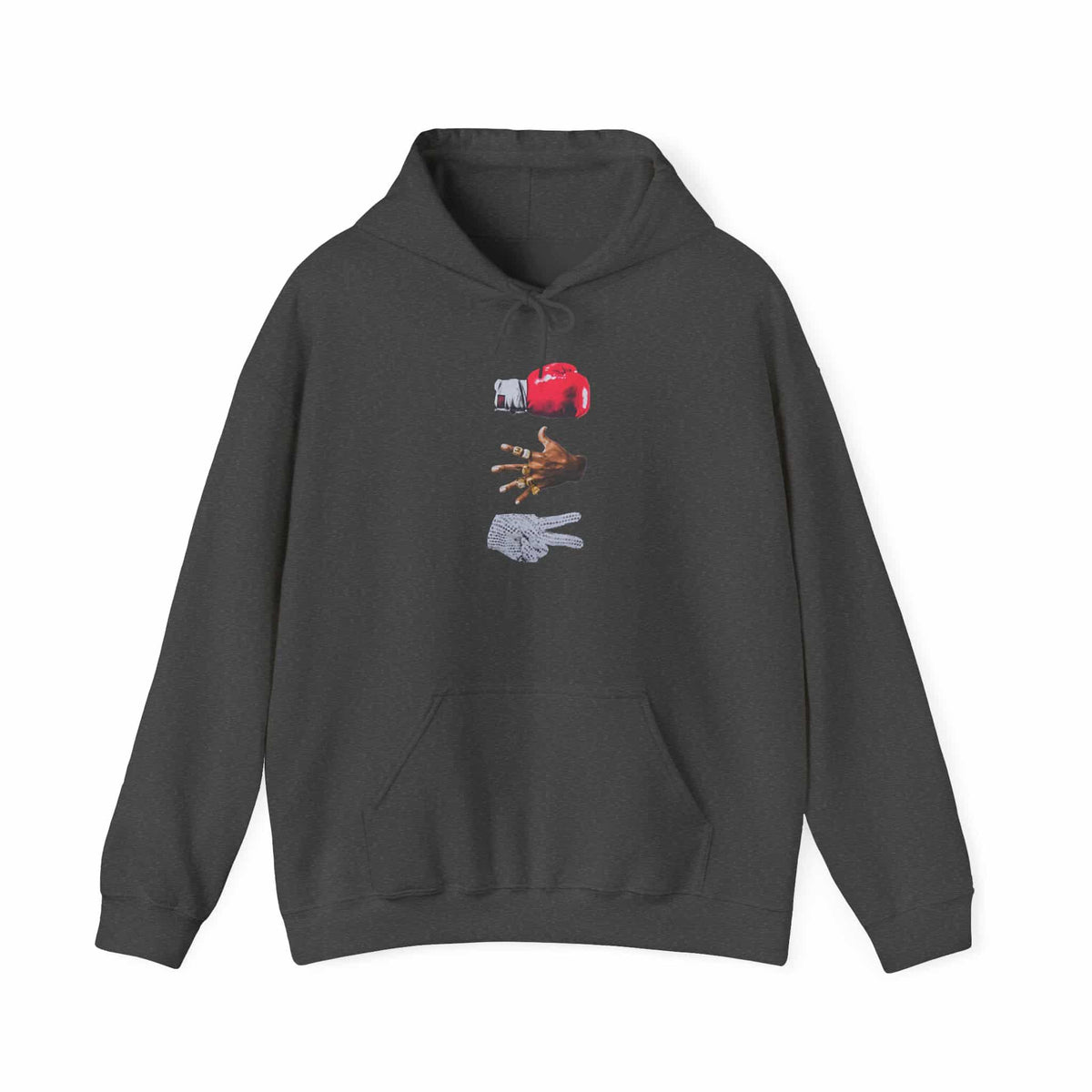 Rap Is My Life Hooded Sweatshirt - 2XL, Dark Heather image