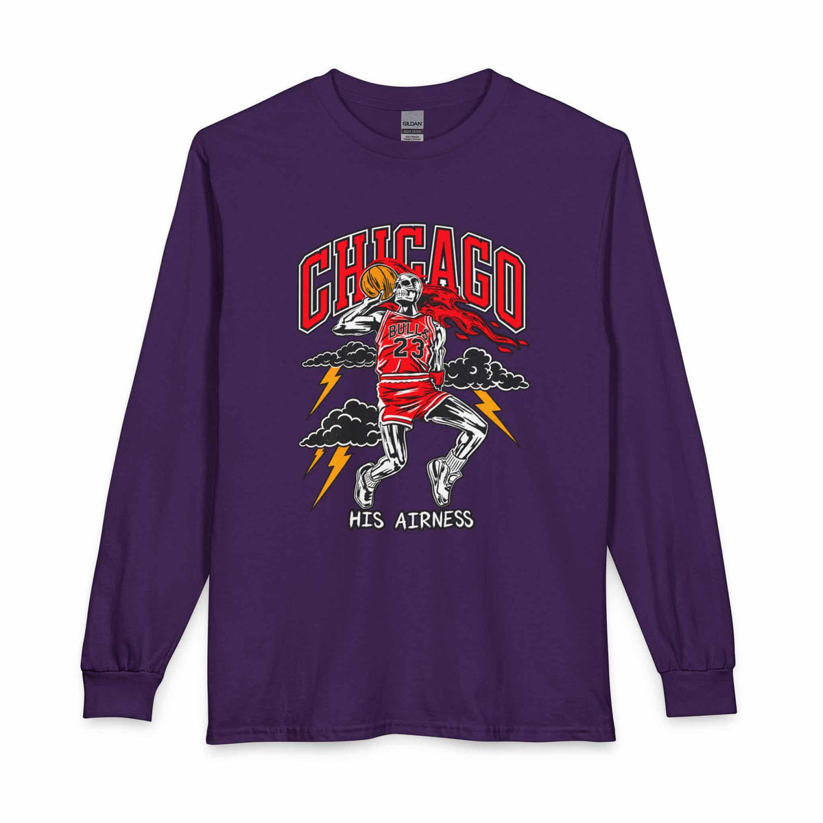 Graphic Print Long Sleeve T-Shirt - POD0038 image 20