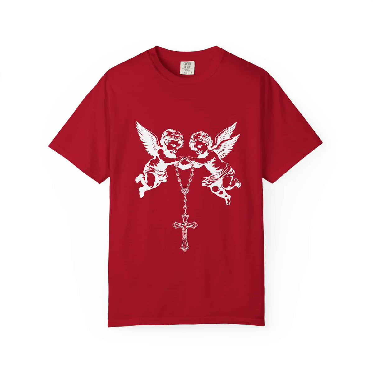 Heavenly Guardians Unisex Garment-Dyed T-shirt image 56