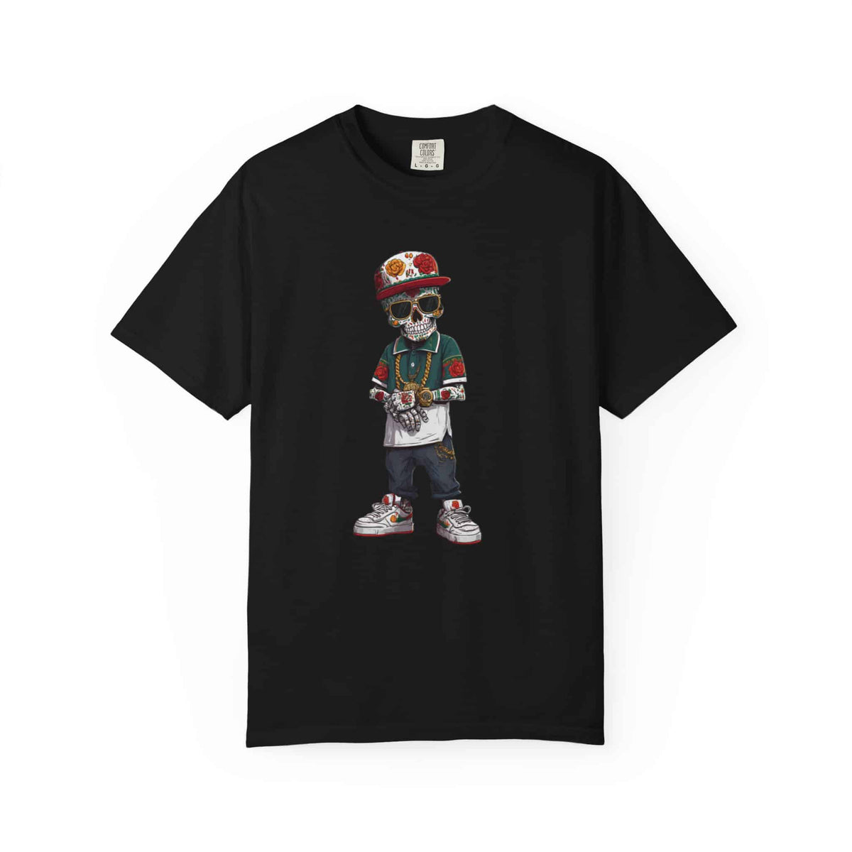 Skull Luxury Unisex Garment-Dyed T-shirt image 0