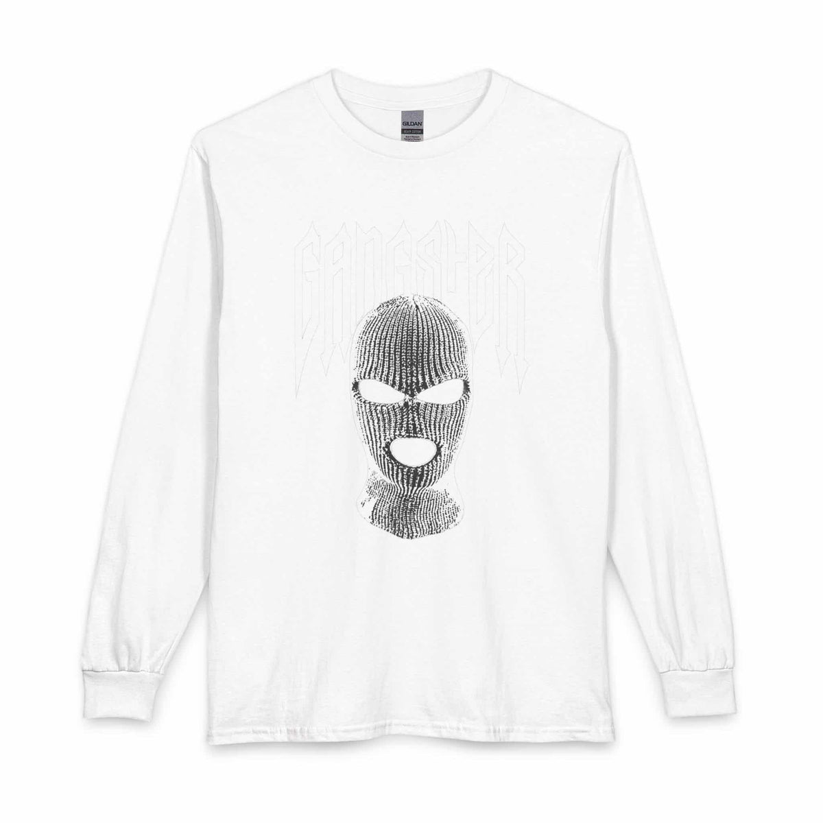 Gangster Mask Long Sleeve T-Shirt image