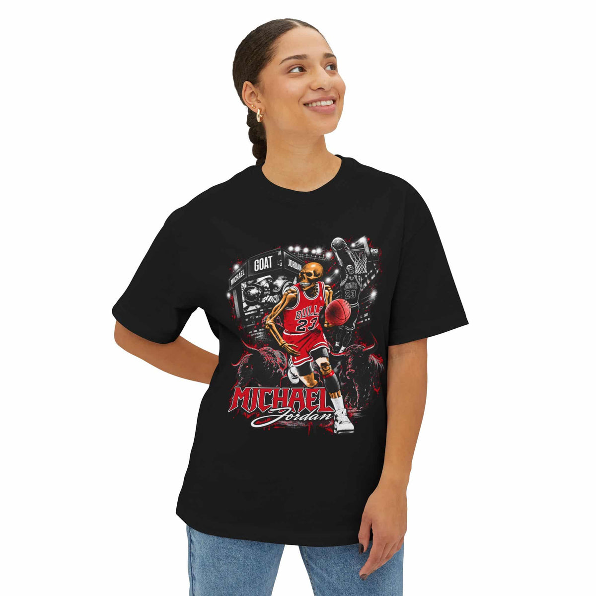 Chicago Legend 23 Unisex Oversized Boxy Tee image 3