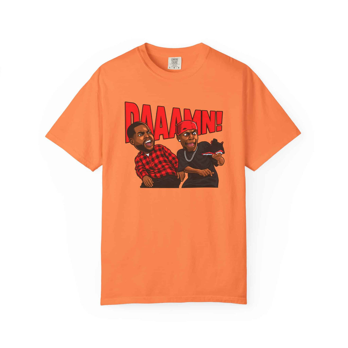 Graphic Print  Unisex Garment-Dyed T-shirt - POD0035 image