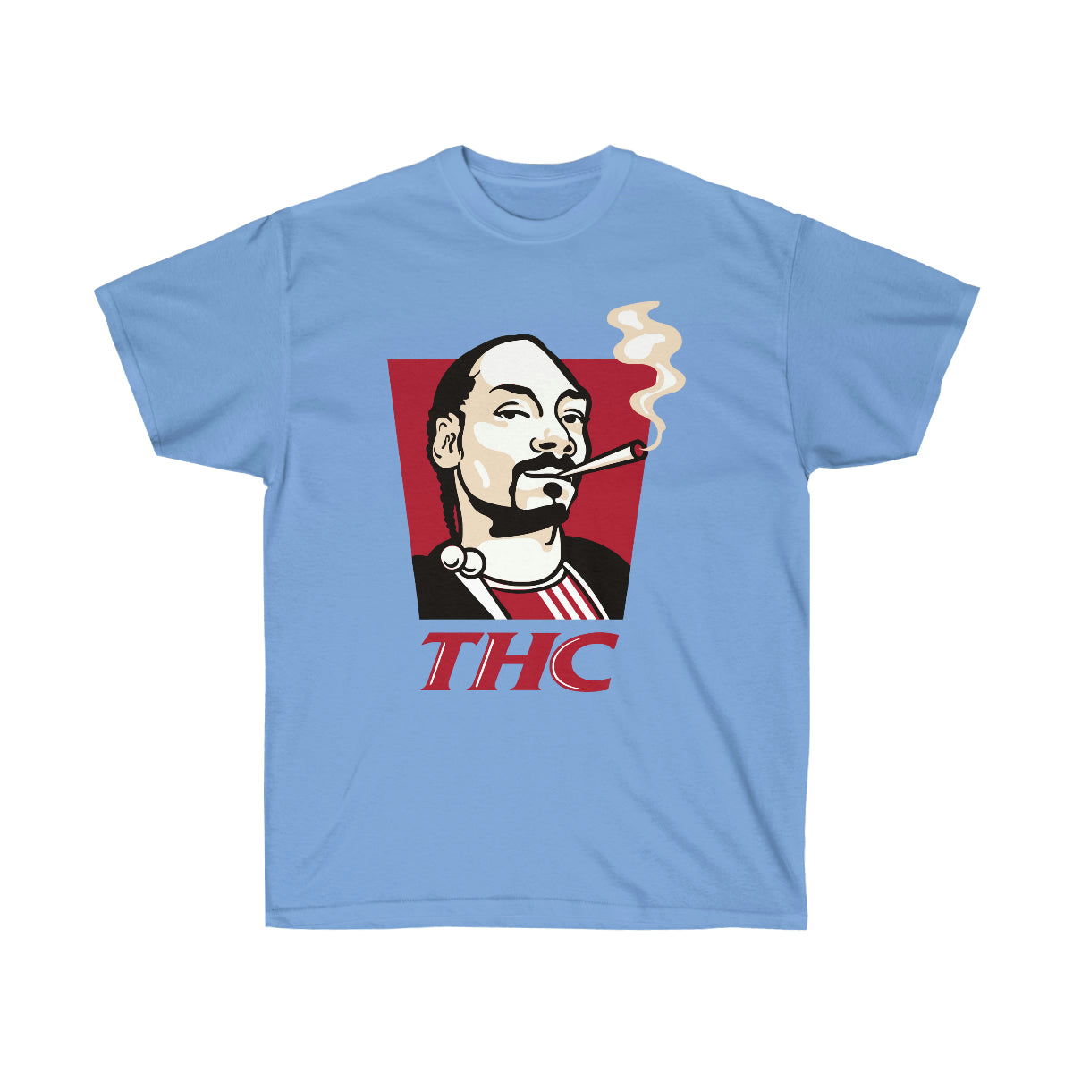 Snoop Dogg THC Smoke Men T-Shirt - Carolina Blue, 3XL image