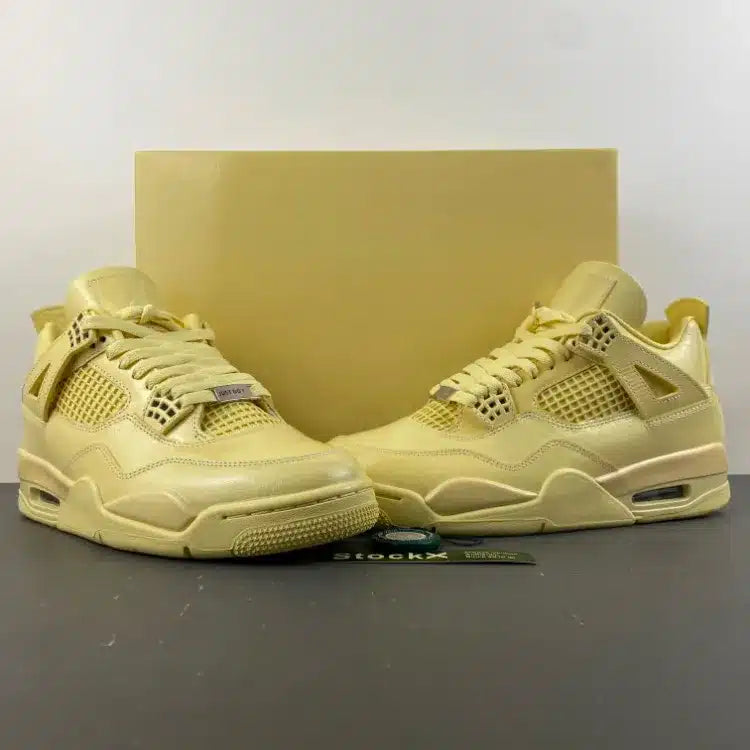 [PREMIUM] J Balvin x AJ 4 Lemonade Shoes Sneakers - nk0005304 image 6