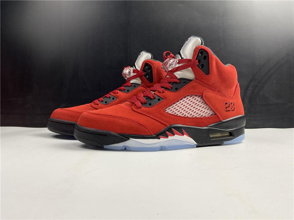 AJ 5 Retro Raging Bulls Red Shoes Sneakers - nk0001400 image 5