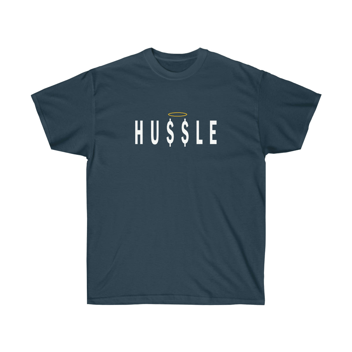 Hussle Halo Men T-shirt - Blue Dusk, 2XL image