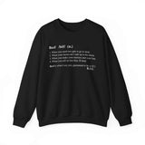 Beef Definition Crewneck Sweatshirt image 0