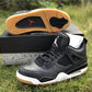 AJ 4 Retro Laser Black Gum Shoes Sneakers - nk0000654 image 17