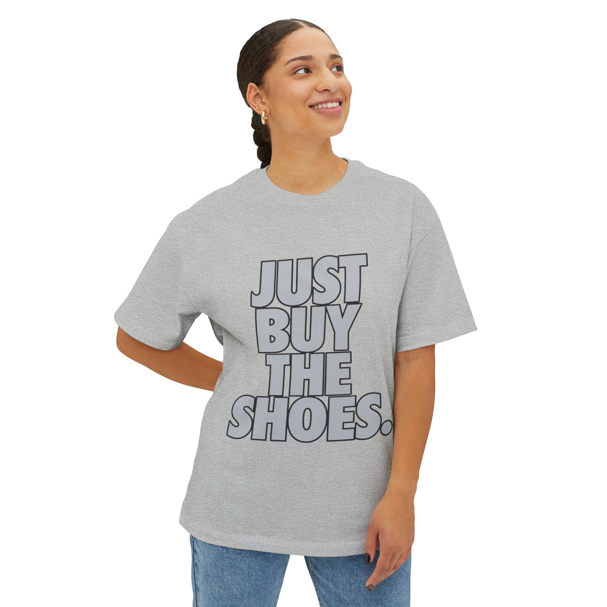 Graphic Print Unisex Oversized Boxy Tee – POD0033 image 27