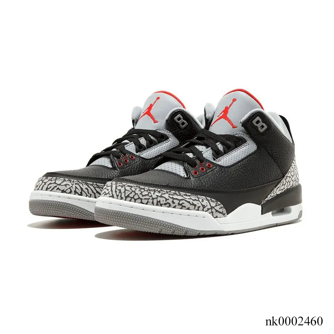 Air Jordan 3 Retro Black Cement 2018 Shoes Sneakers - nk0002460 image 2
