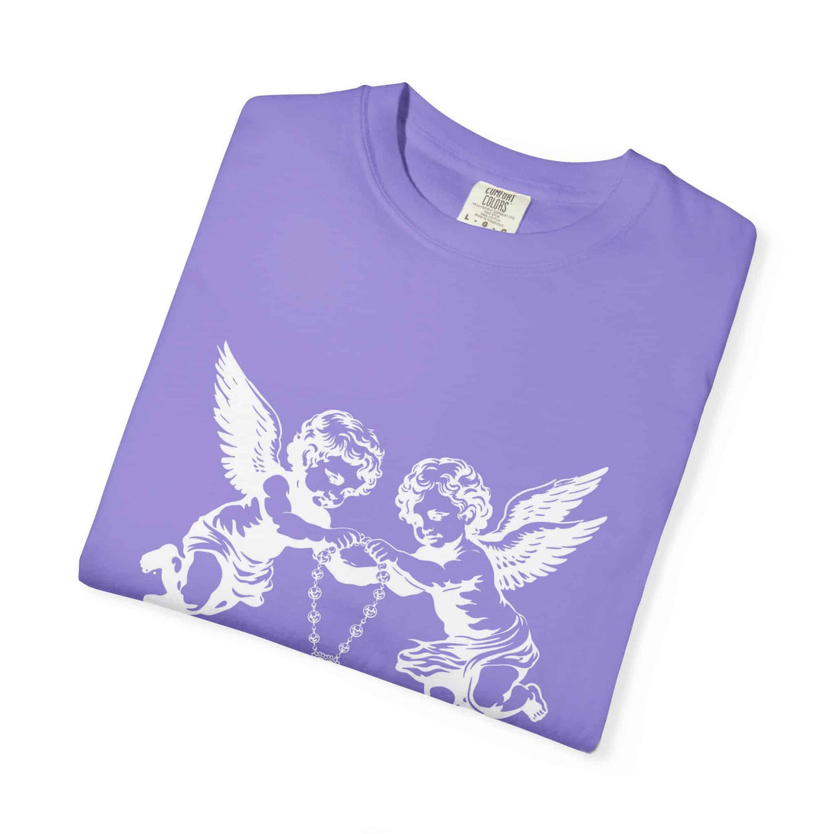Heavenly Guardians Unisex Garment-Dyed T-shirt image 51