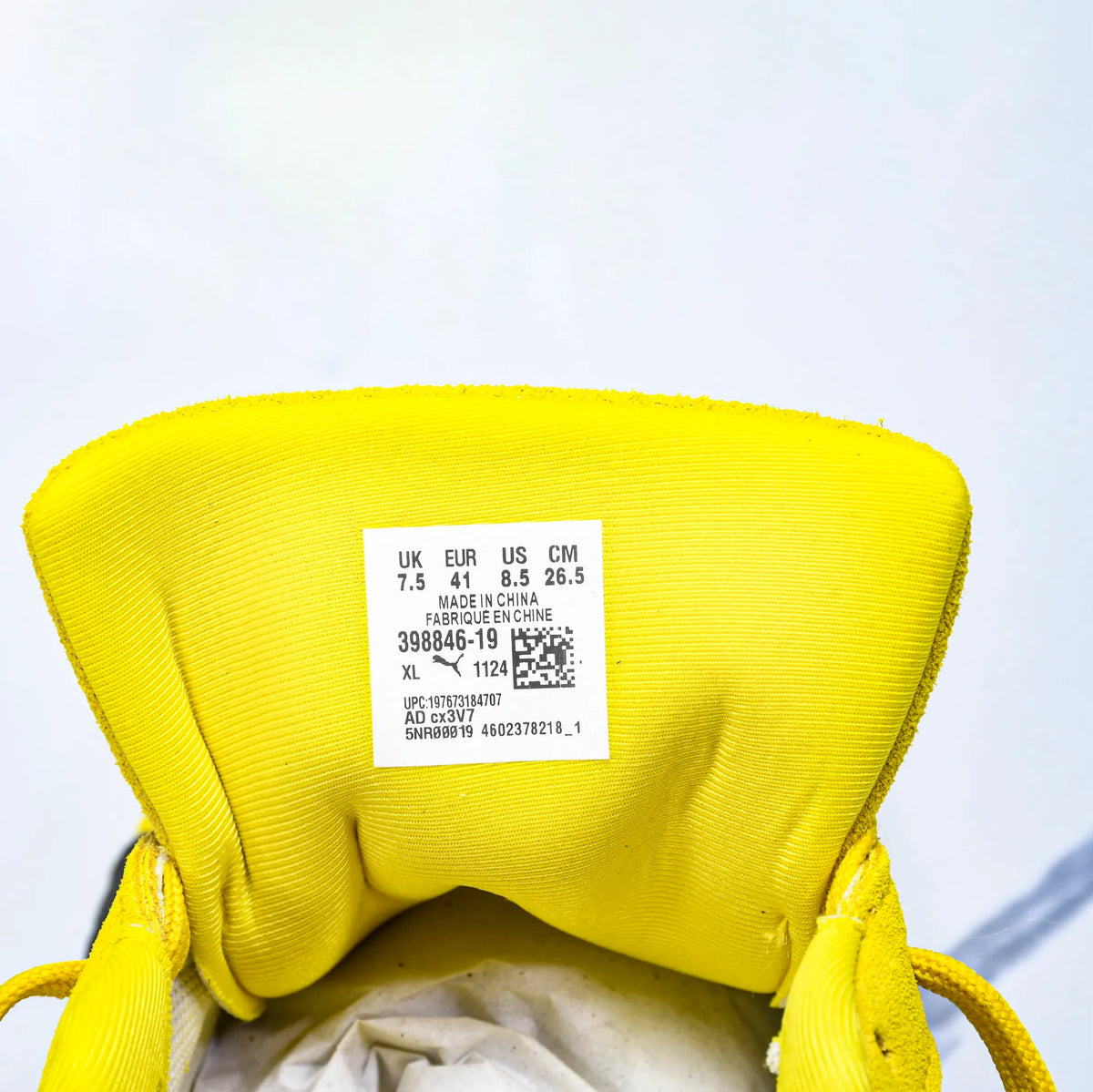 PM Speedcat OG Pelé Yellow Black Shoes Sneakers - pm0000016 image 10