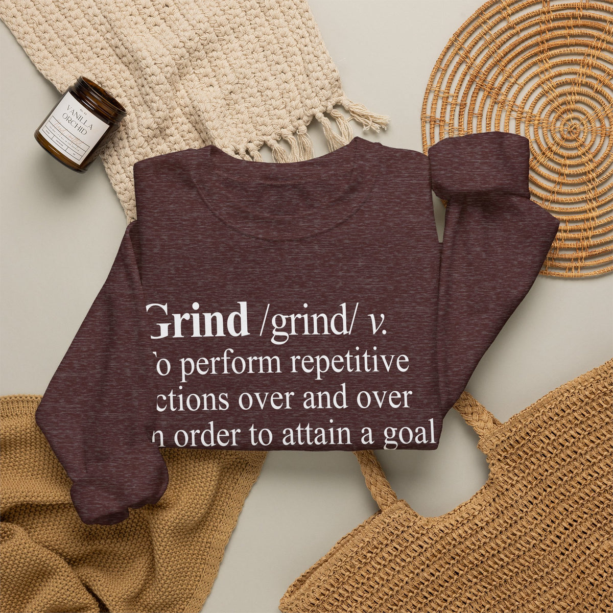 Grind Definition Crewneck Sweatshirt image 47