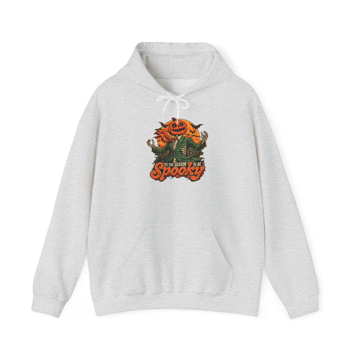Spooky Season Hooded Sweatshirt - 2XL, Ash image
