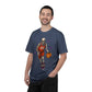 Halloween Basketball Unisex Garment-Dyed T-shirt image 64