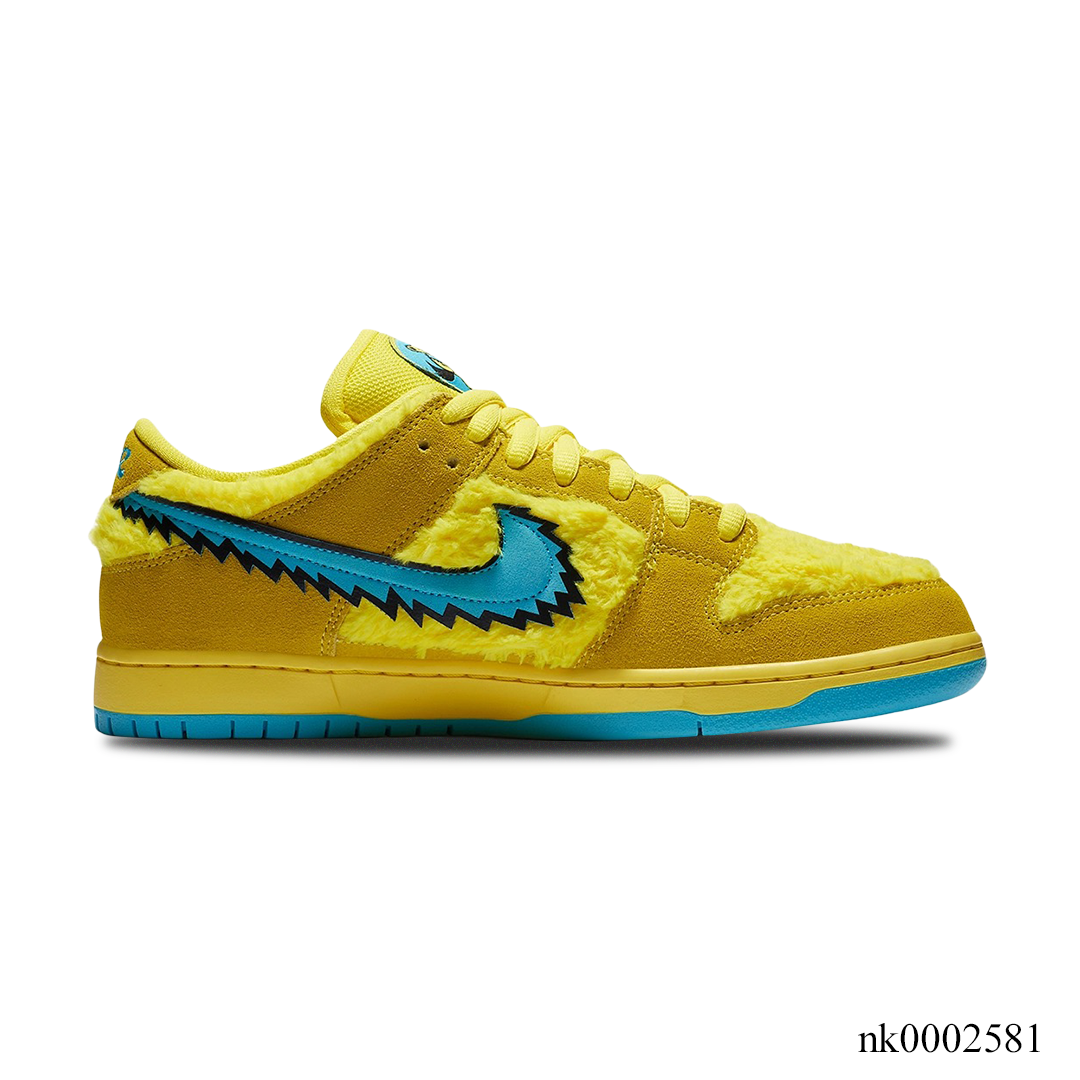 SB Dunk Low Grateful Dead Bears Opti Yellow Shoes Sneakers - nk0002581 image 0