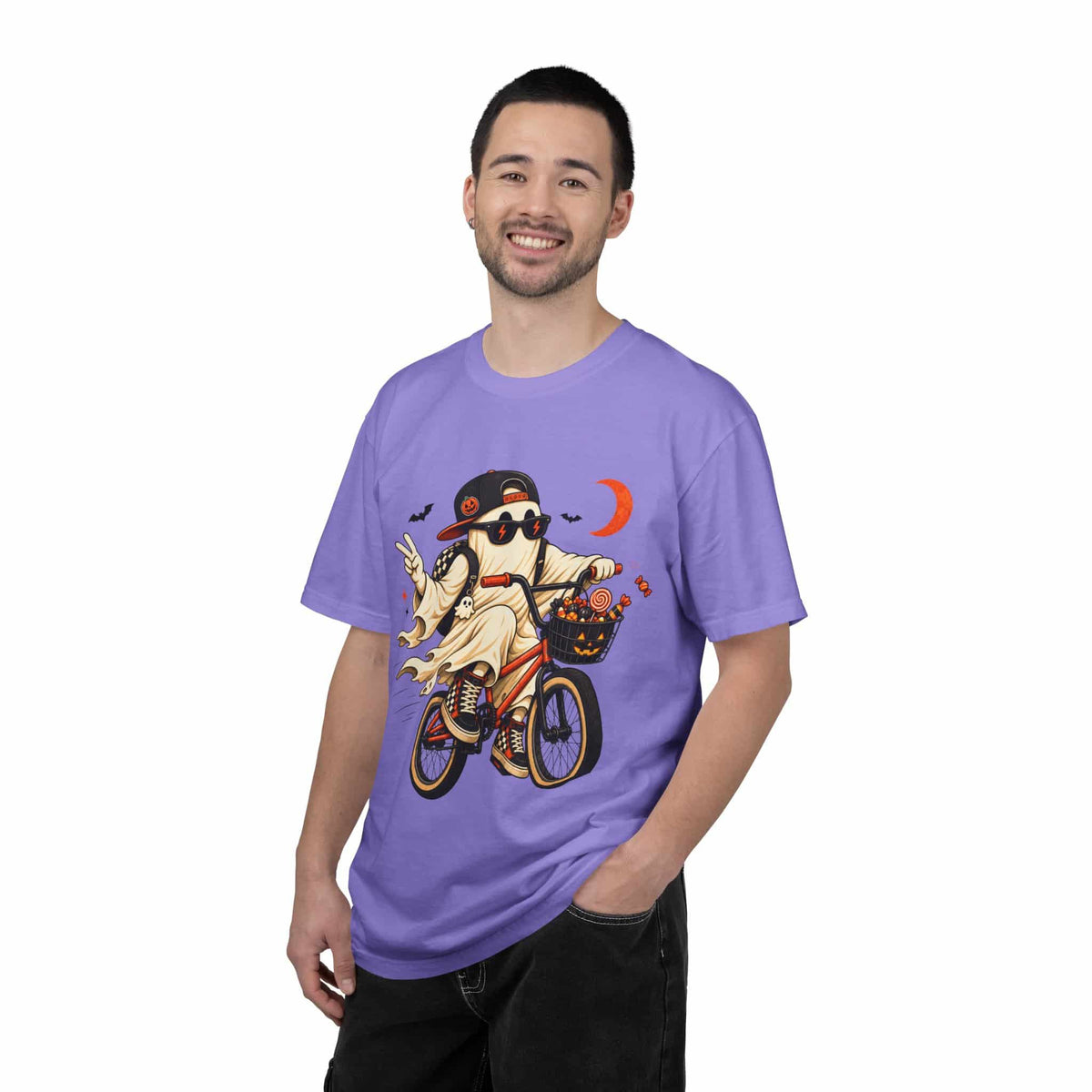Gangster Mask Unisex Garment-Dyed T-shirt image 53