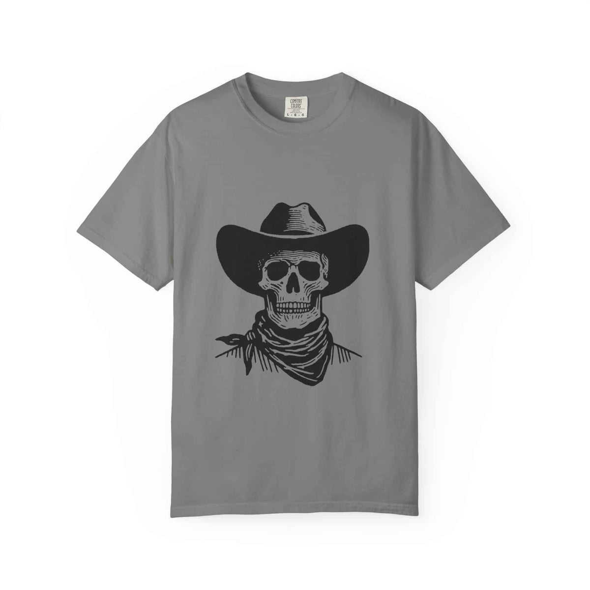 Outlaw Skull Unisex Garment-Dyed T-shirt image 63
