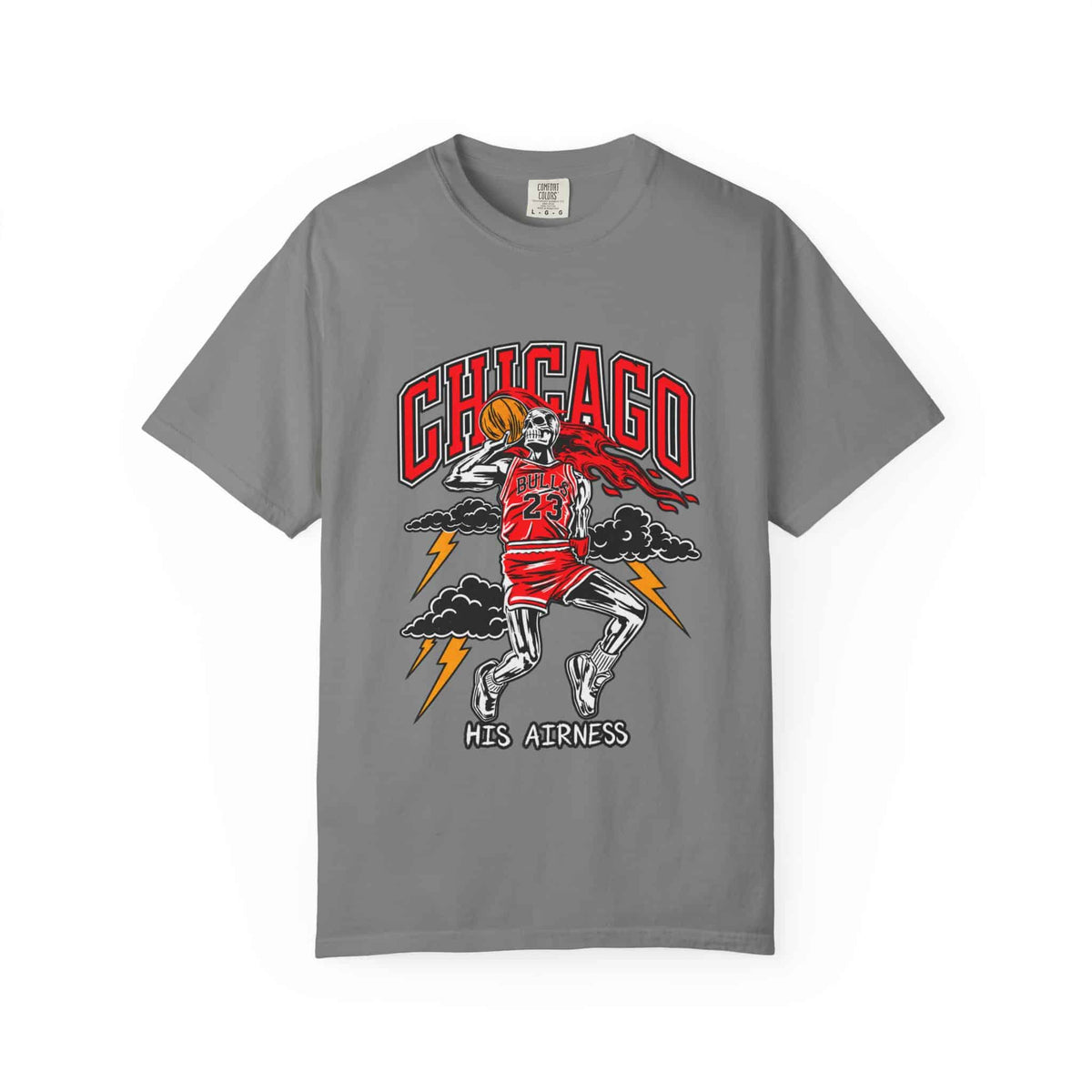 Graphic Print  Unisex Garment-Dyed T-shirt - POD0038 image