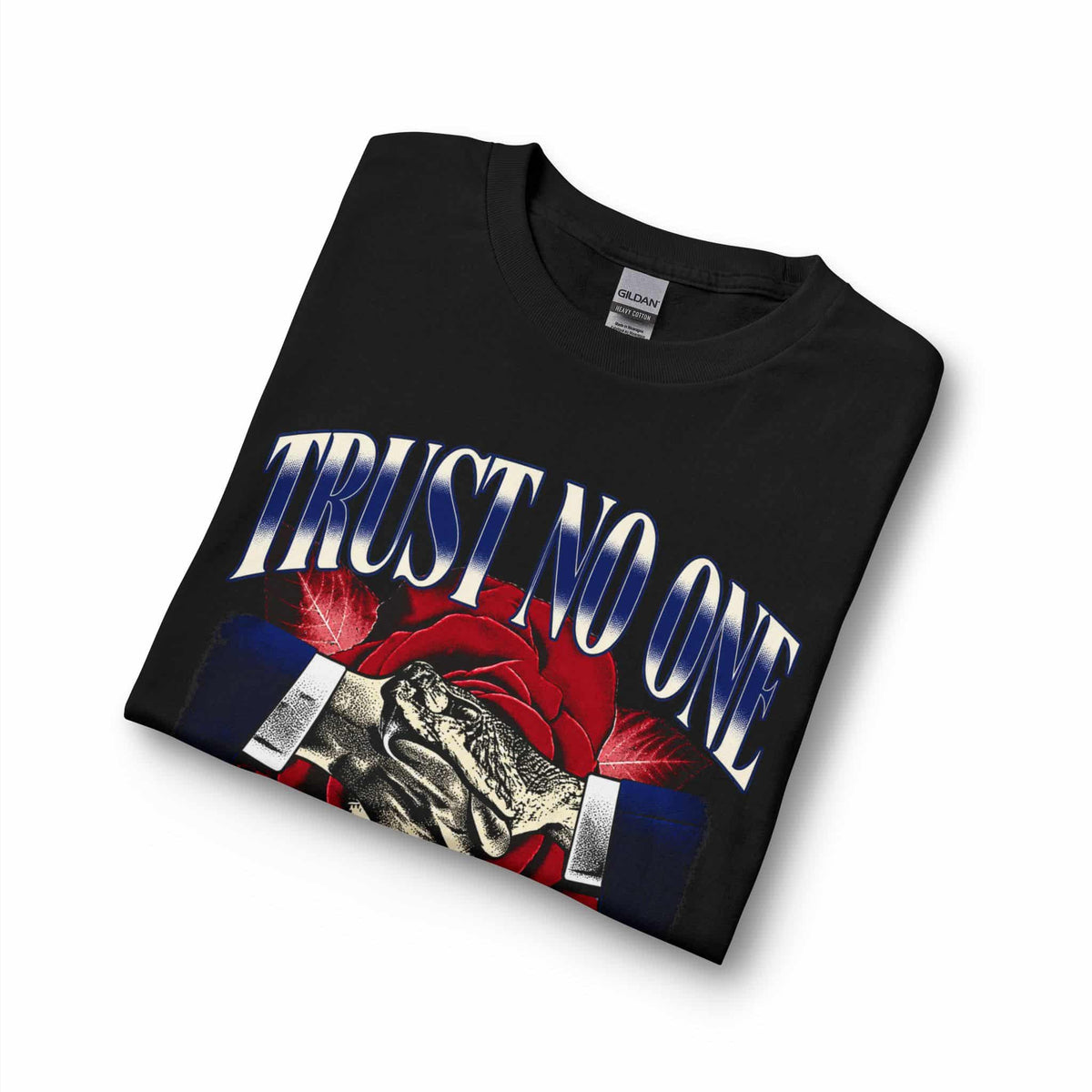 Graphic Print Long Sleeve T-Shirt - POD0037 image 2
