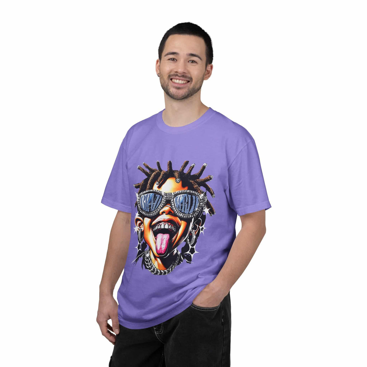 Diamond Drip Unisex Garment-Dyed T-shirt image 53