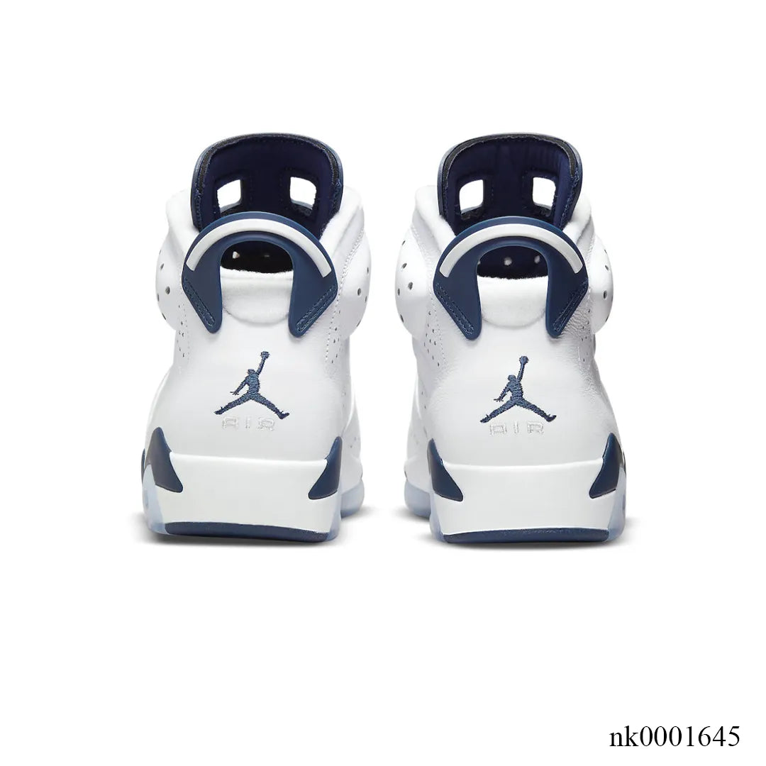 AJ 6 Midnight Navy Shoes Sneakers - nk0001645 image 3