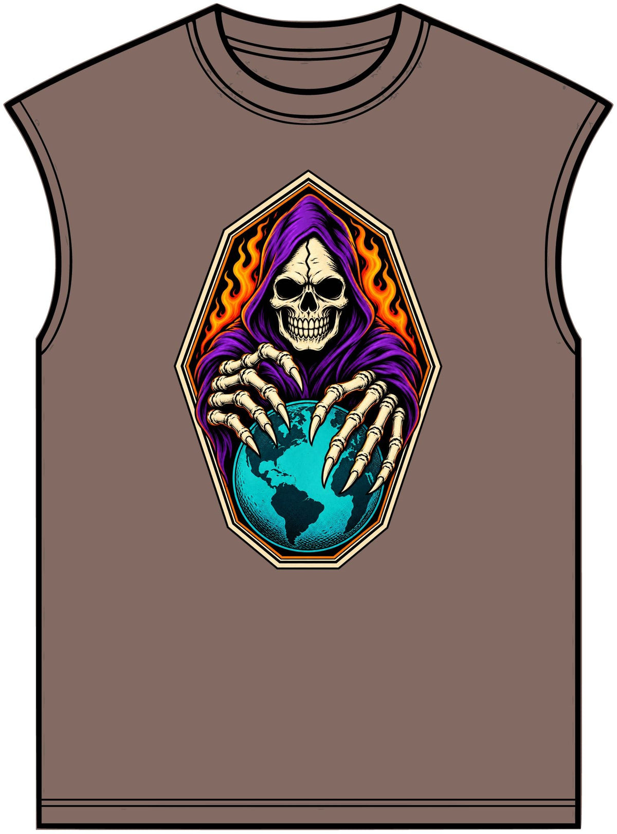 Soul Keeper Unisex Garment-Dyed Muscle Tee image 8