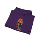 Retro Skater Skeleton Halloween Hooded Sweatshirt image 95