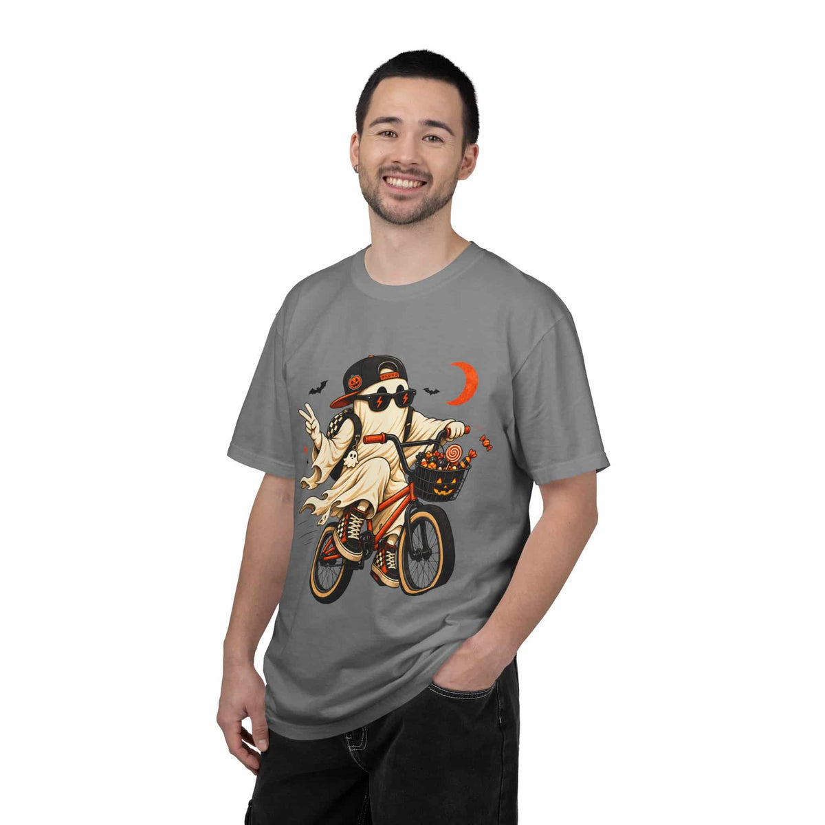 Gangster Mask Unisex Garment-Dyed T-shirt image 67