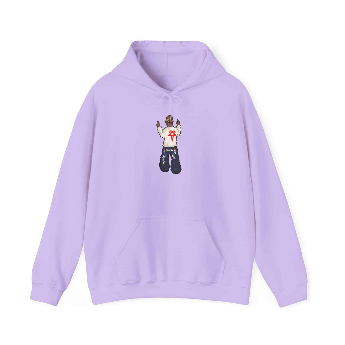 Rebel Attitude Hooded Sweatshirt image 85