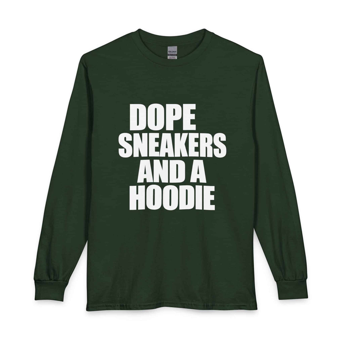 Graphic Print Long Sleeve T-Shirt - POD0036 image