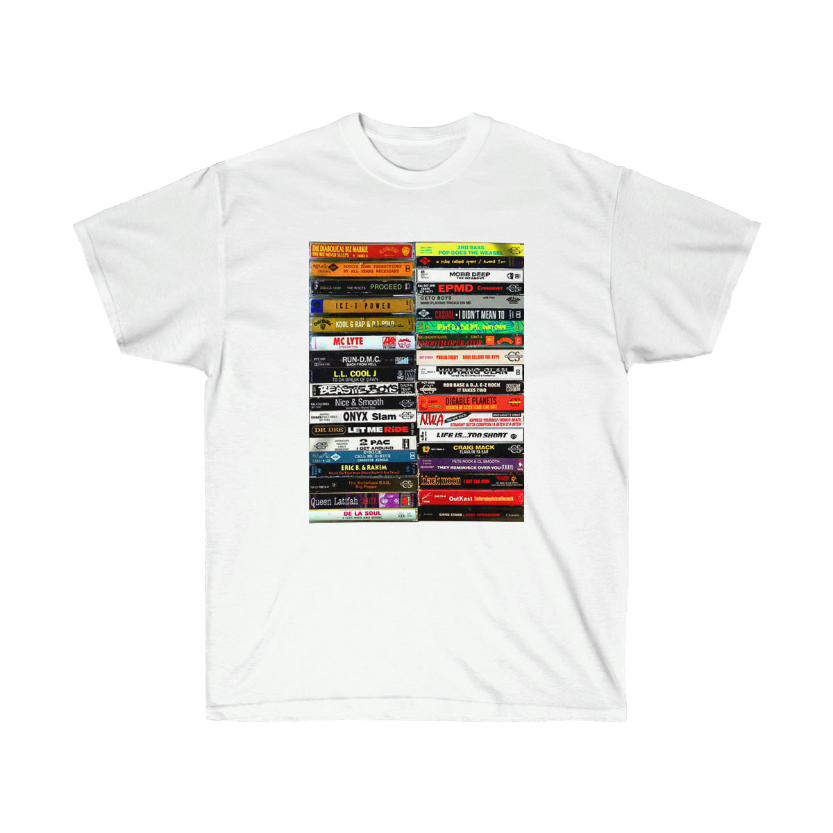 Rap Tapes Black Men T-Shirt image 1
