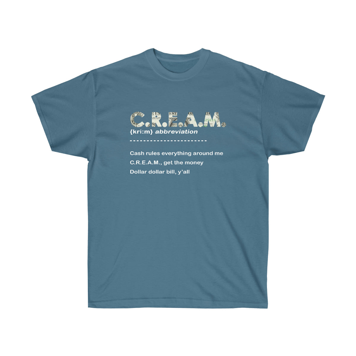 CREAM Definition Men T-Shirt - Indigo Blue, XL image