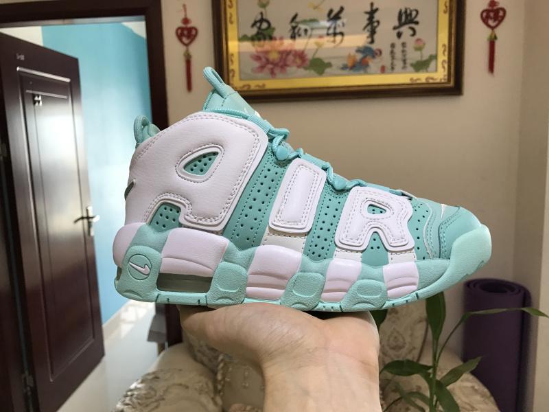Air More Uptempo Island Green Shoes Sneakers – nk0000527 image 4