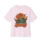 Spooky Season Unisex Oversized Boxy Tee - Soft Pink, L image
