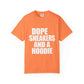 Graphic Print  Unisex Garment-Dyed T-shirt - POD0036 image