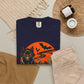Midnight Cat Unisex Garment-Dyed T-shirt image 78