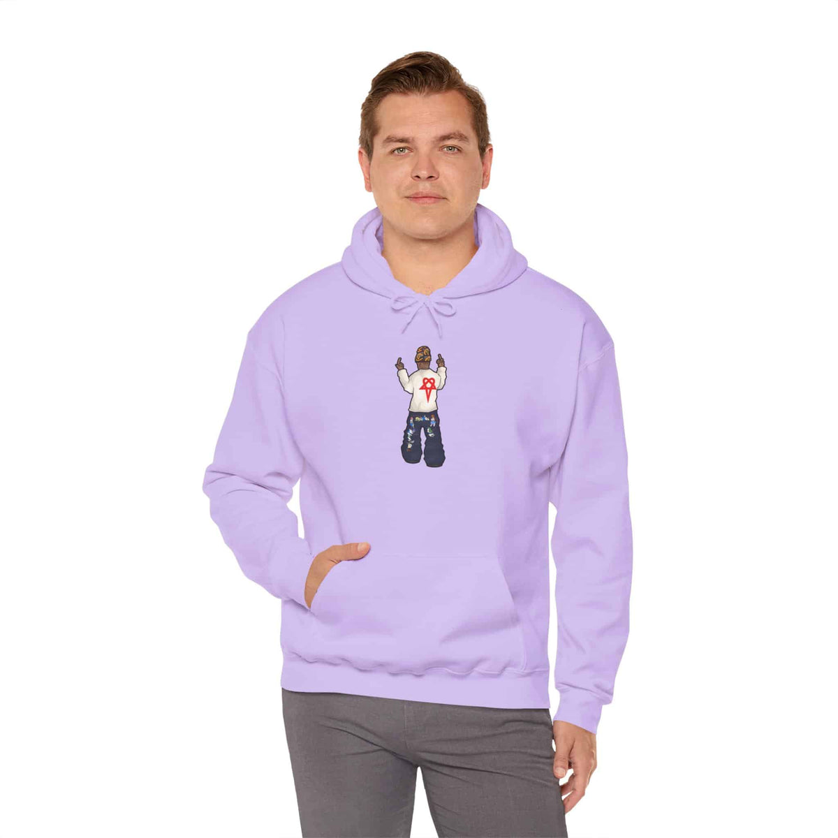 Rebel Attitude Hooded Sweatshirt image 91